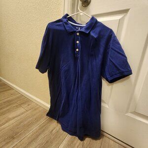 Collared short sleeve button up